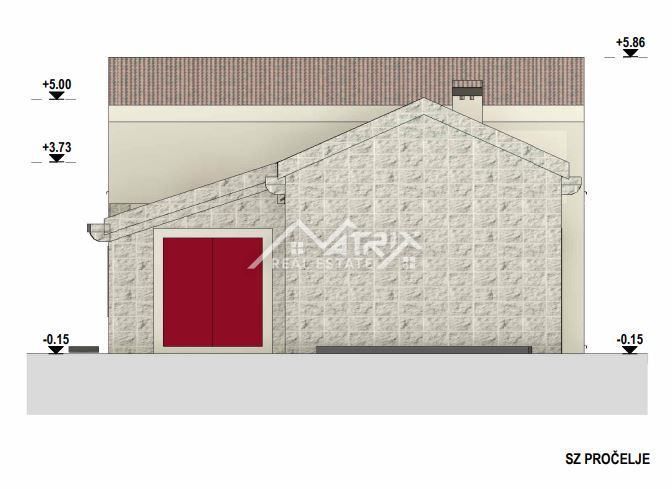 Svetvinčenat, Vila s bazenom v srcu Istre