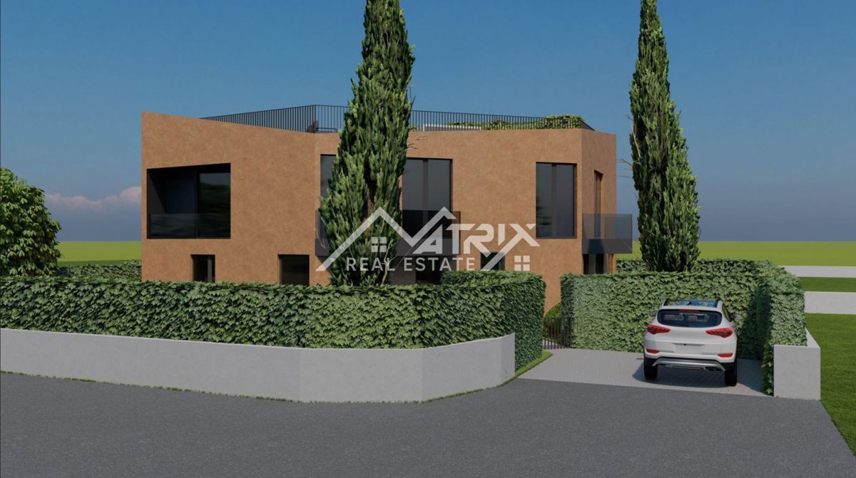 Poreč okolica, 2-sobno stanovanje z ložo in teraso