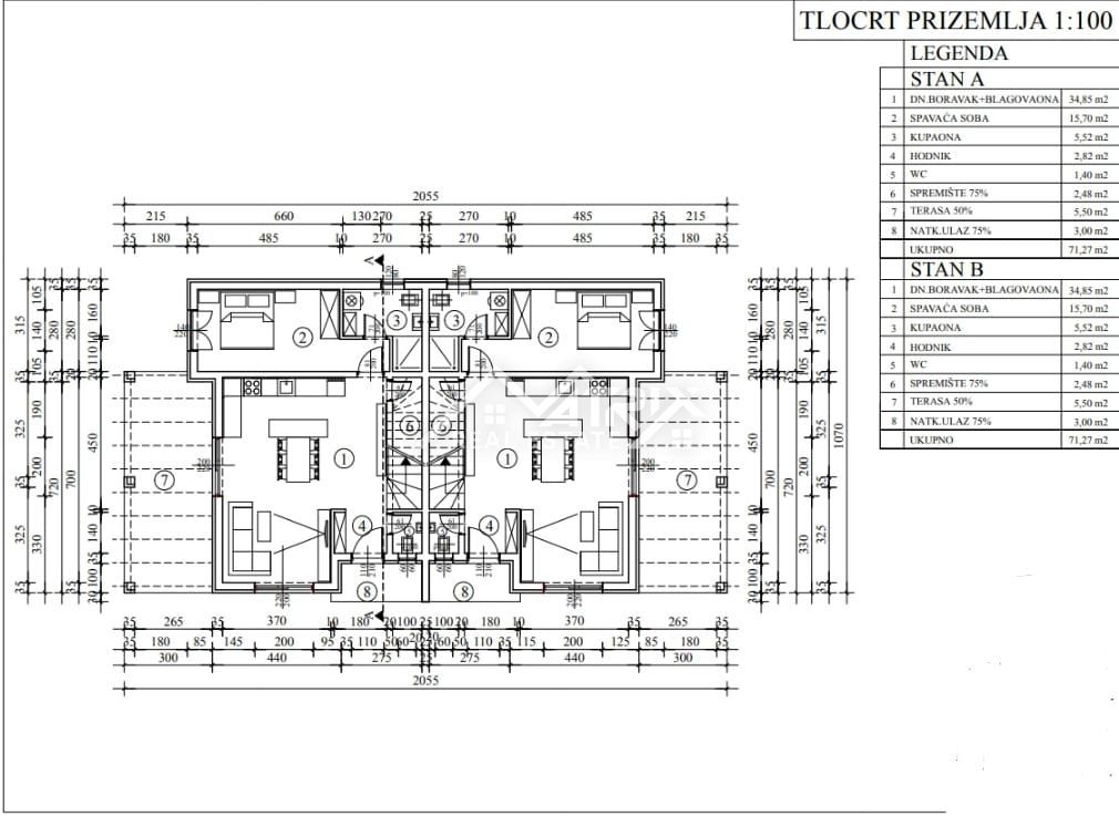 Poreč okolica moderna hiša z bazenom in savno, 10 km od Poreča