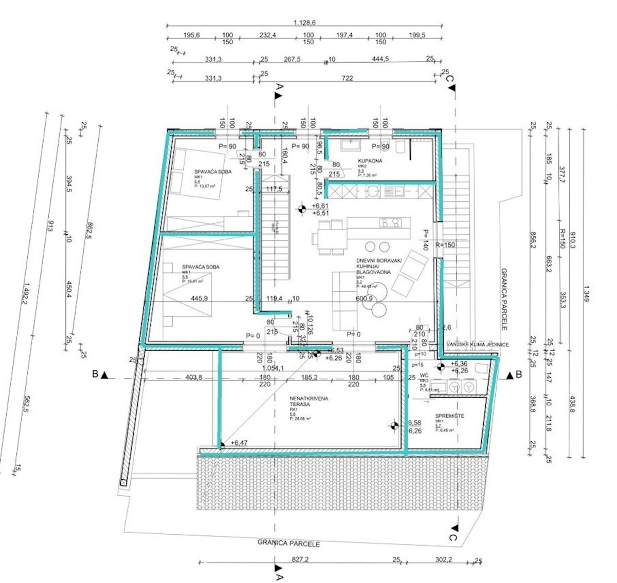 Čudovit penthouse v centru Novigrada, Istra