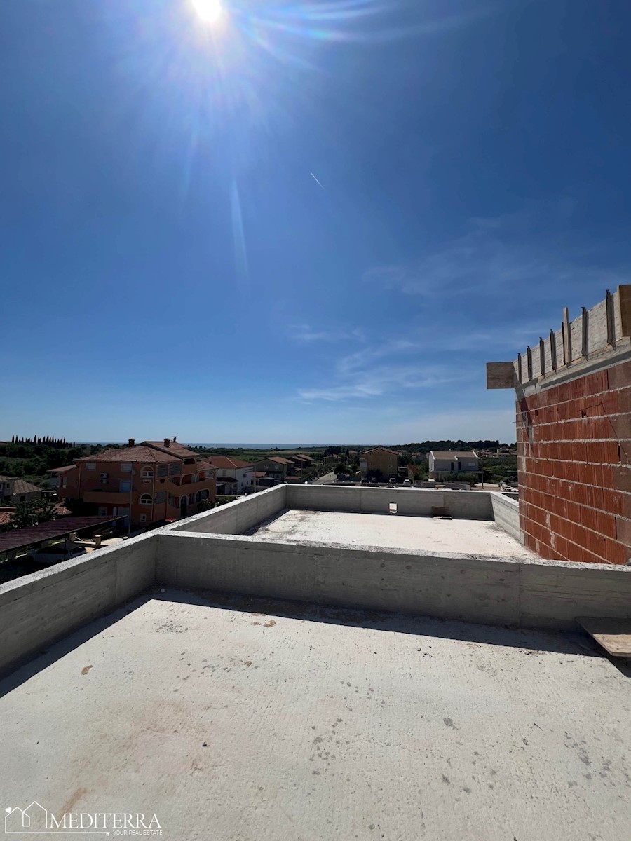 Contessa Residence 6., stanovanje 3., s strešno teraso, Novigrad, Istra