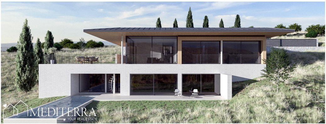 Gradbena parcela z lepim razgledom in projektom, Krasica, Buje