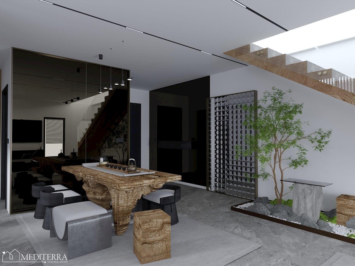 Moderna novogradnja, dvoetažni apartma D s pogledom na morje, blizu Poreča, Istra
