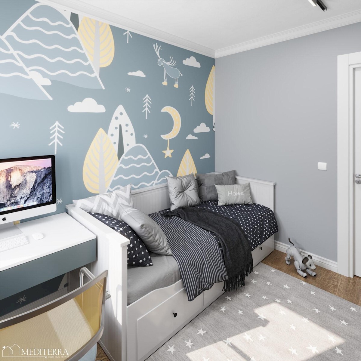 Apartma v pritličju z vrtom, Vabriga, Istra