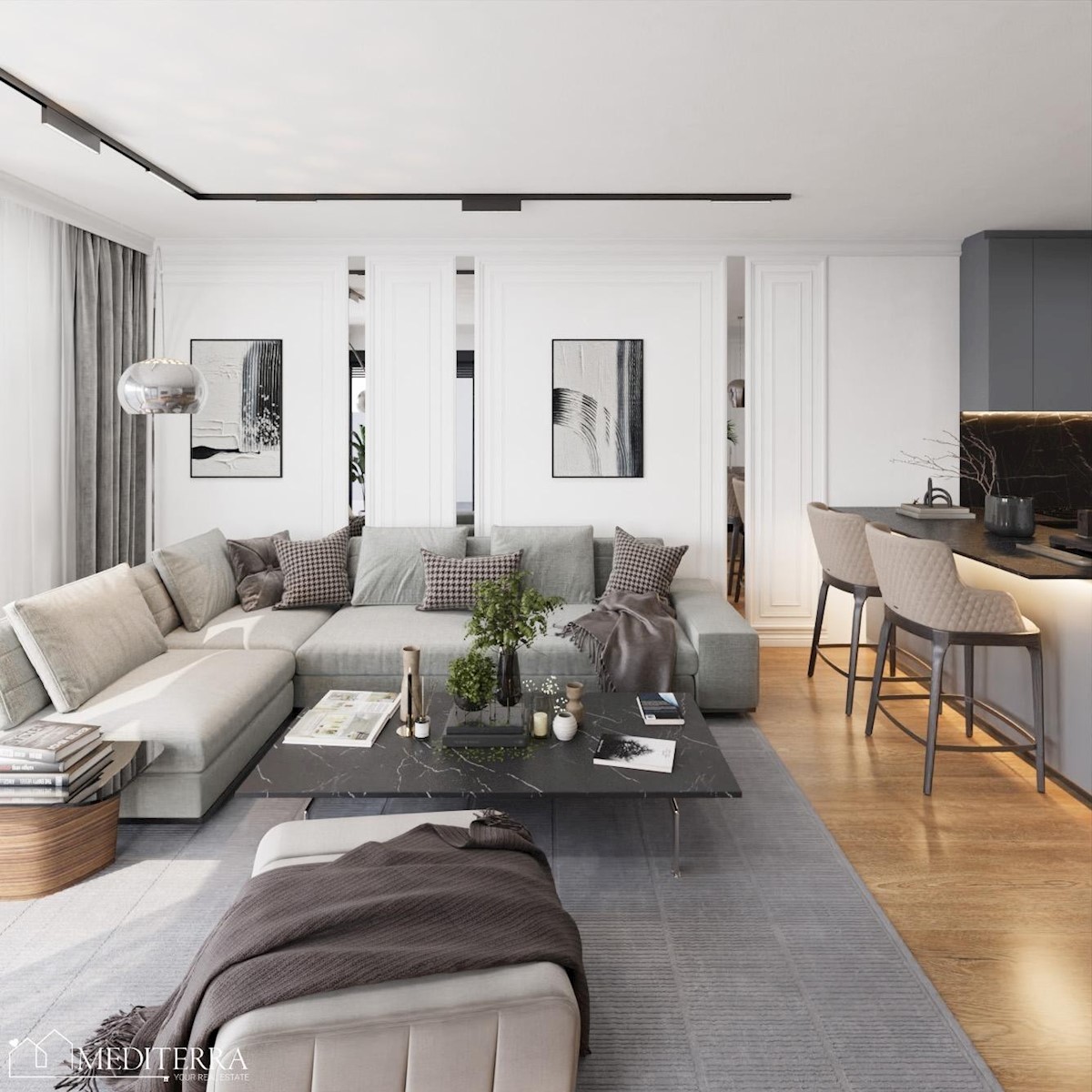 Apartma v pritličju z vrtom, Vabriga, Istra