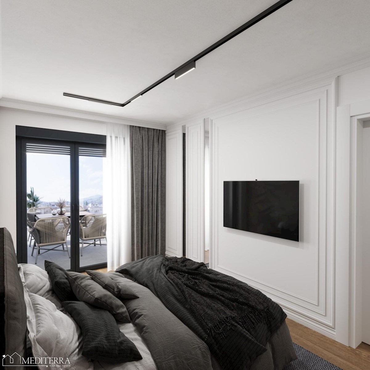 Apartma v pritličju z vrtom, Vabriga, Istra
