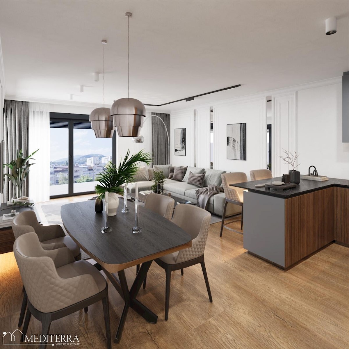Apartma v pritličju z vrtom, Vabriga, Istra