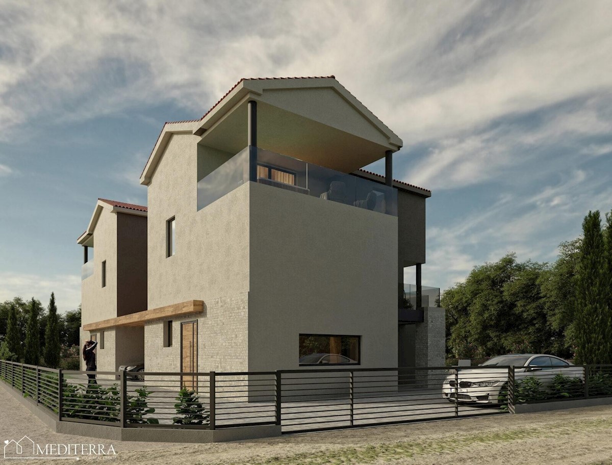 Nov projekt, vile z bazenom, s pogledom na morje, Novigrad, Istra