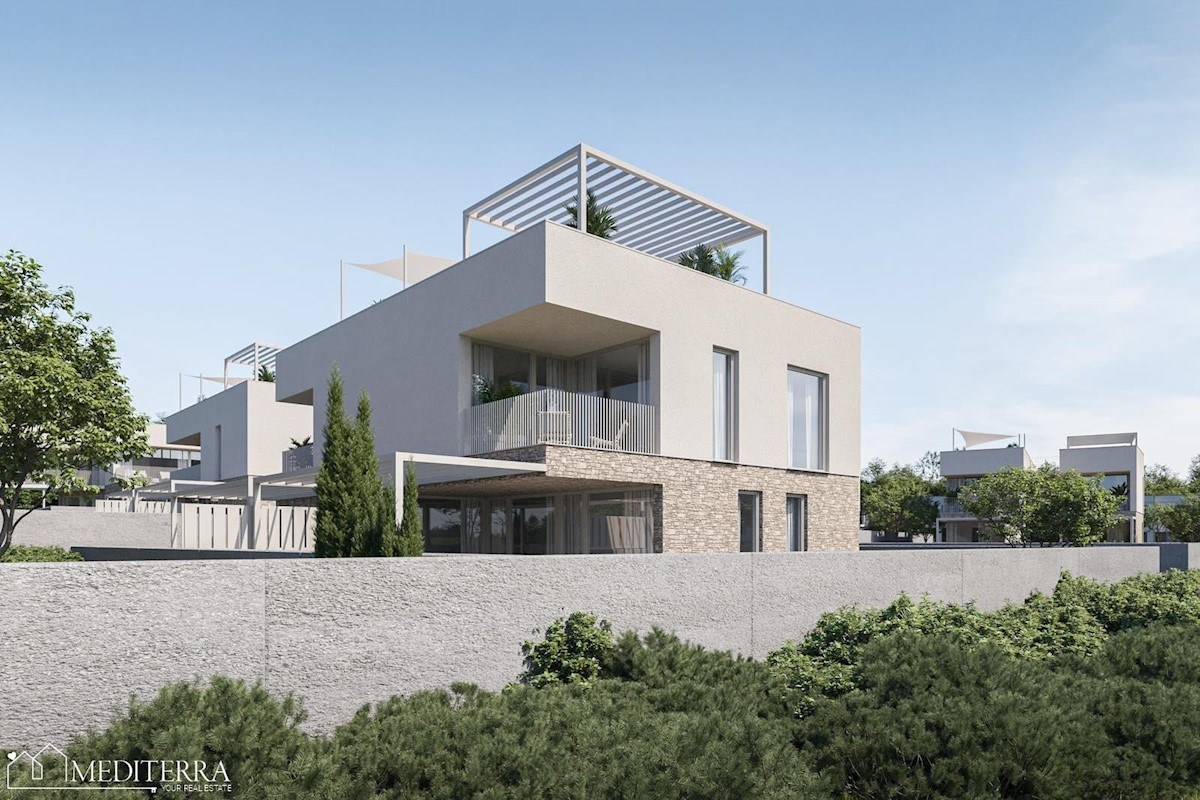 Apartma v prvem nadstropju s pogledom na morje v bližini Novigrada, Istra