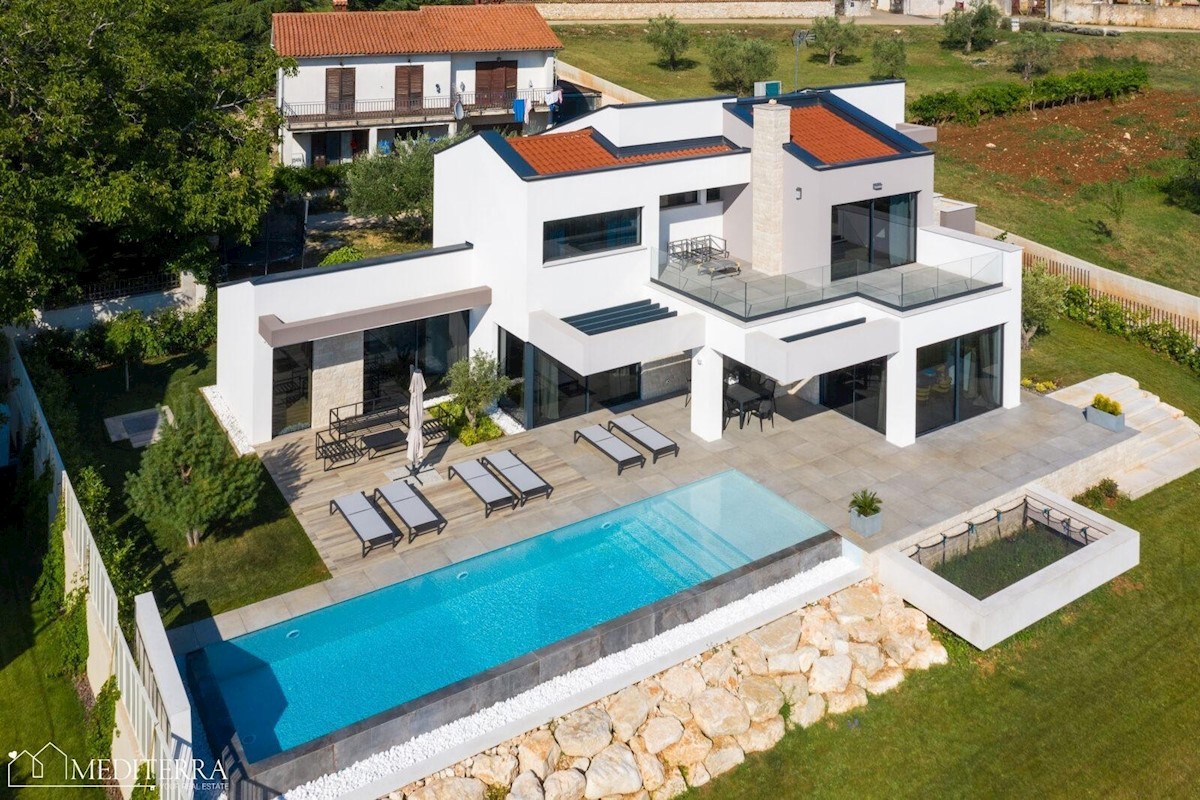 Čudovita vila s pogledom na morje, Porec, Istra