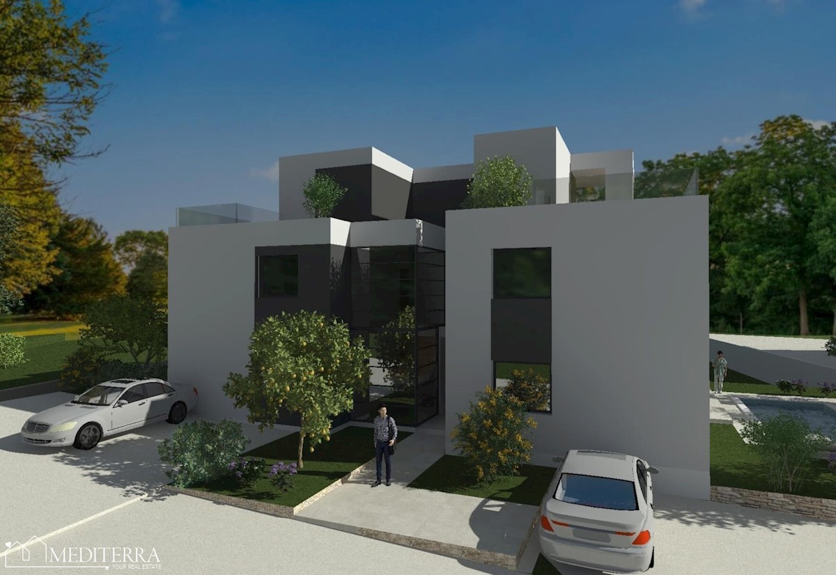 Apartma z bazenom na mirni lokaciji, blizu Novigrada, Istra