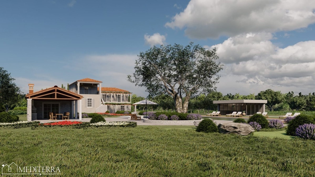 Investicijska priložnost v Istri – ekskluzivna parcela za posestvo (stancijo) ali turistični resort – PRILOŽNOST!sa