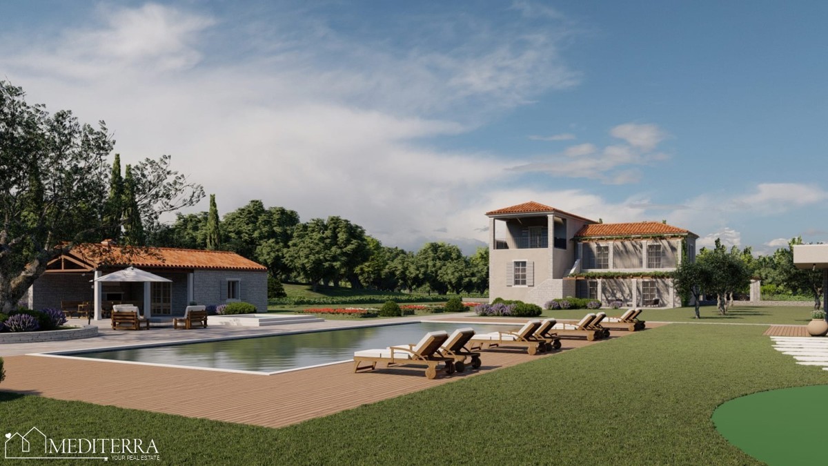 Investicijska priložnost v Istri – ekskluzivna parcela za posestvo (stancijo) ali turistični resort – PRILOŽNOST!sa