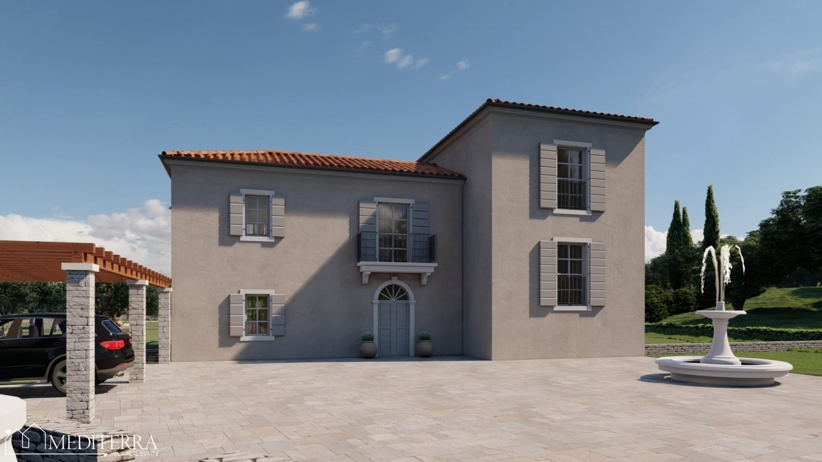 Investicijska priložnost v Istri – ekskluzivna parcela za posestvo (stancijo) ali turistični resort – PRILOŽNOST!sa