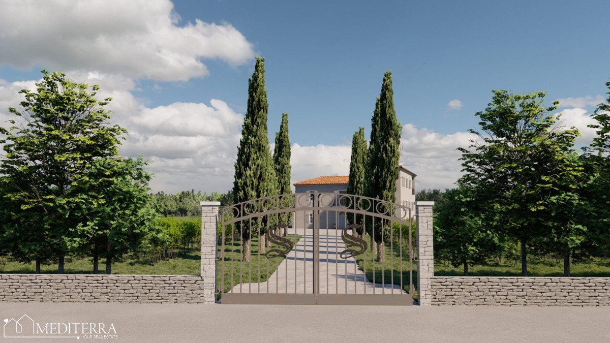 Investicijska priložnost v Istri – ekskluzivna parcela za posestvo (stancijo) ali turistični resort – PRILOŽNOST!sa