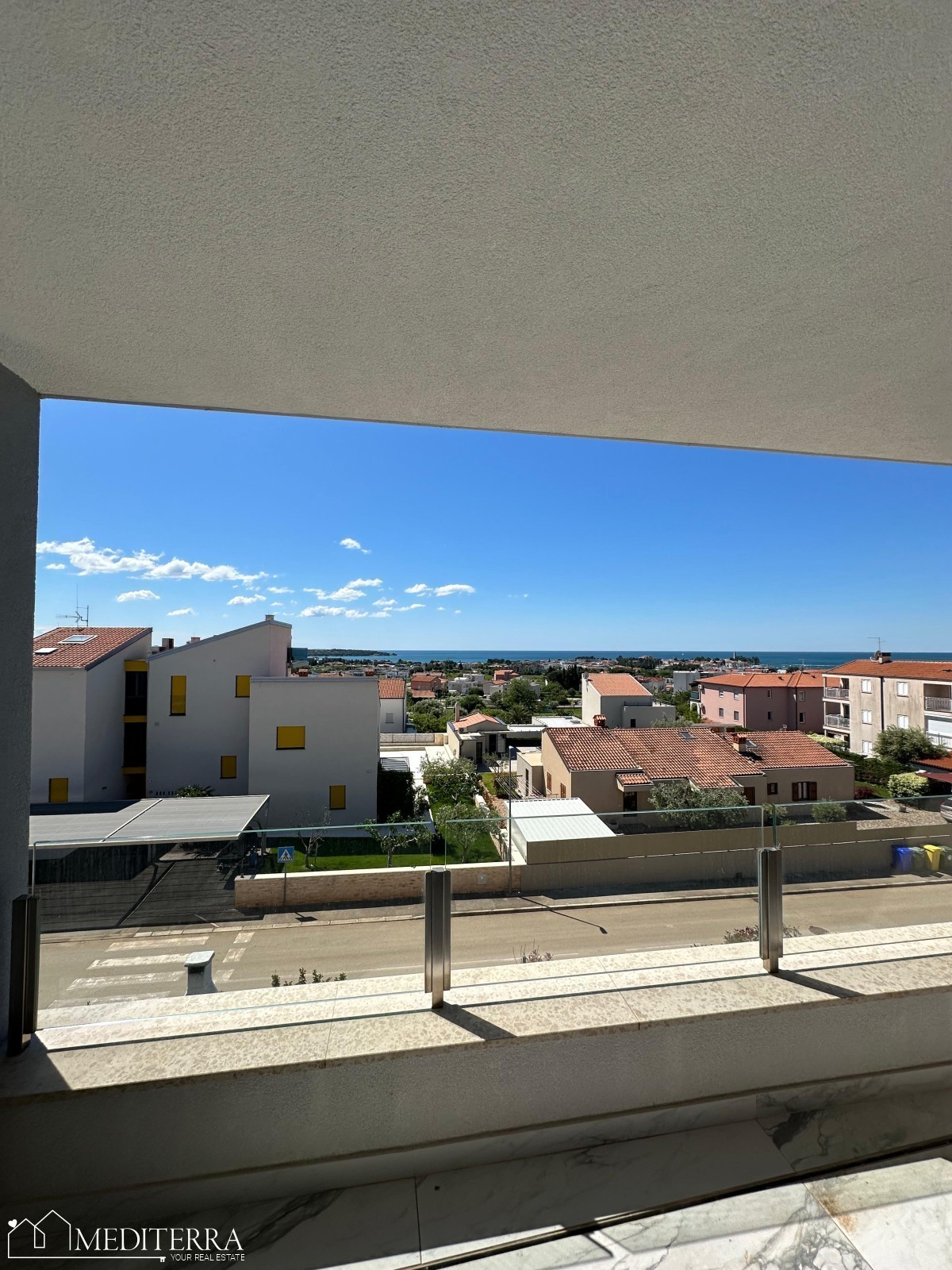 Dvosobno stanovanje s čudovitim pogledom na morje, Novigrad, Istra