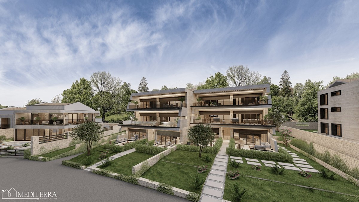 Apartma 4., 2. nadstropje, luksuzni kompleks, 100 m od morja, Umag, Istra