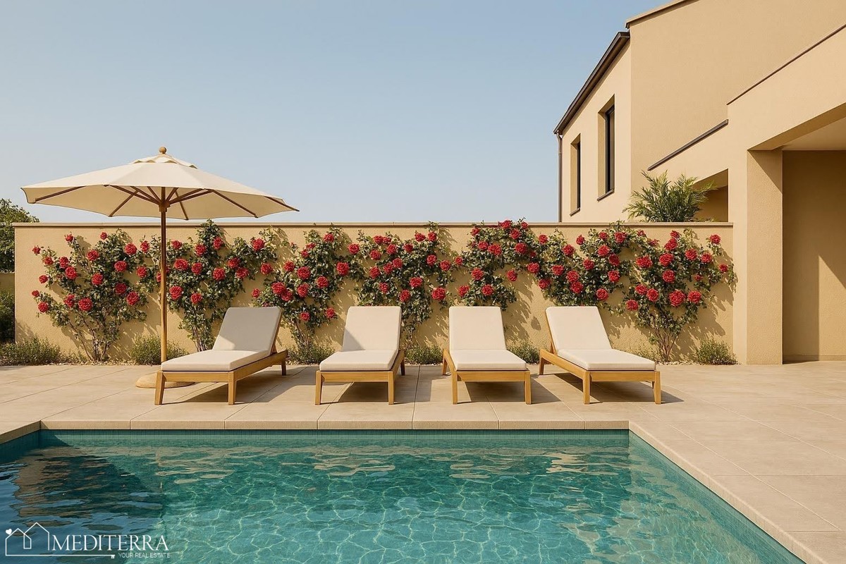 Novogradnja na izredni lokaciji, Novigrad, Istra, PRILIKA