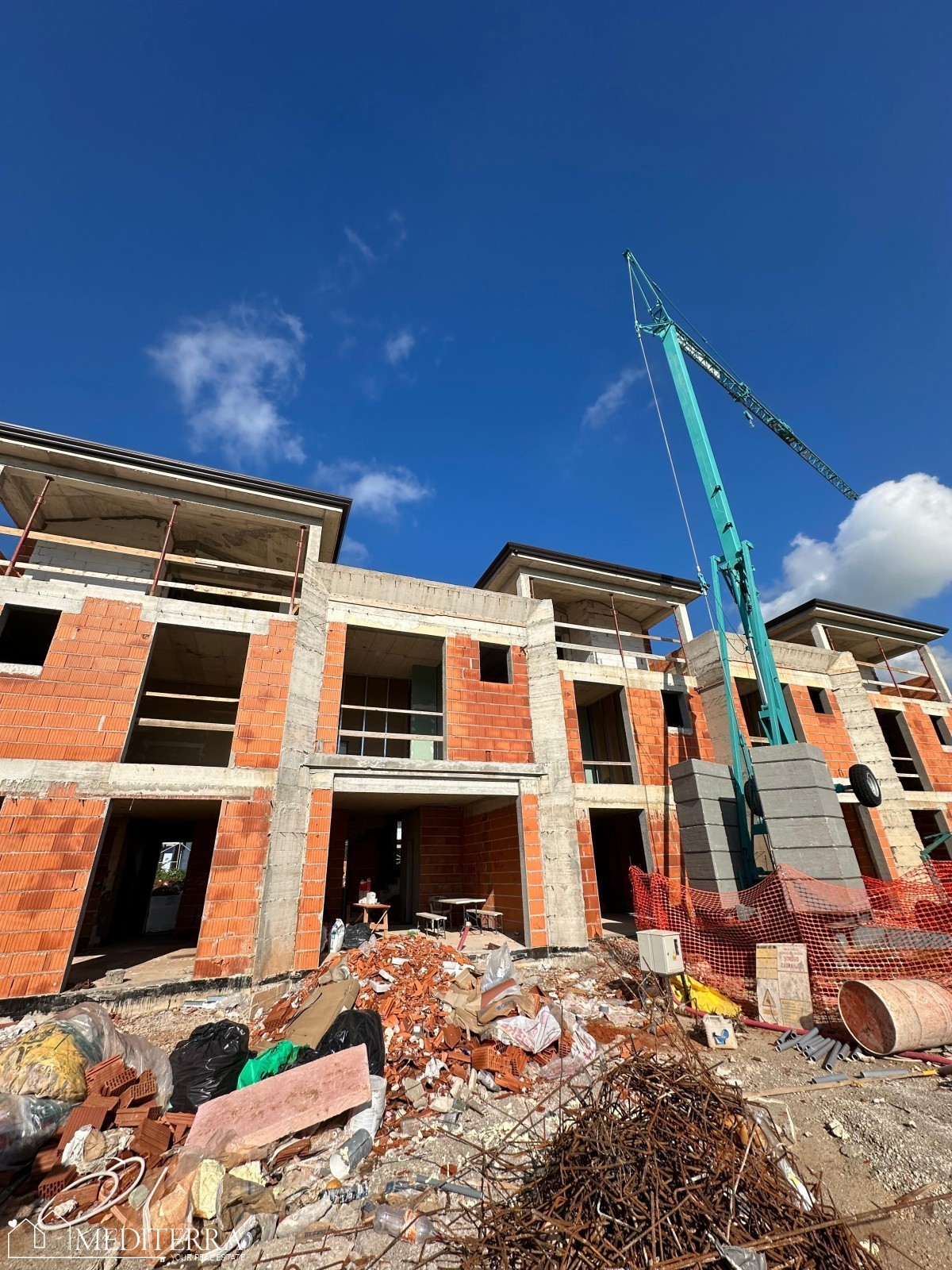 Trisobna vrstna hiša z zasebnim vrtom, Poreč, Istra