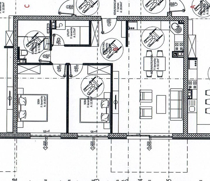 Pritlično stanovanje, Tar, Istra