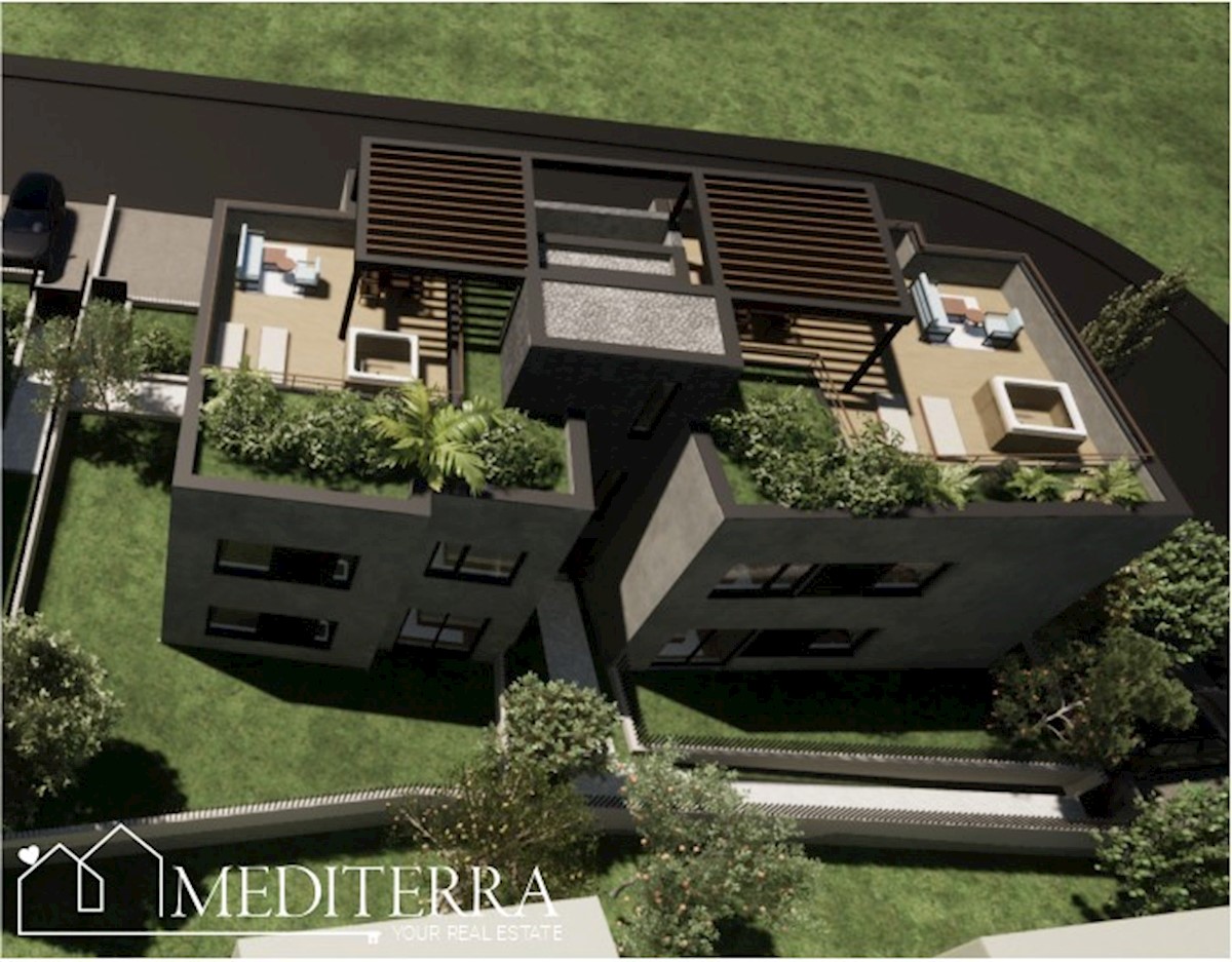Pritlični apartma 106m2 na odlični lokaciji, Poreč, Istra