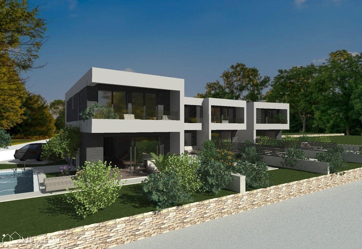 Contessa Residence 4., novogradnja z bazenom, Novigrad, Istra