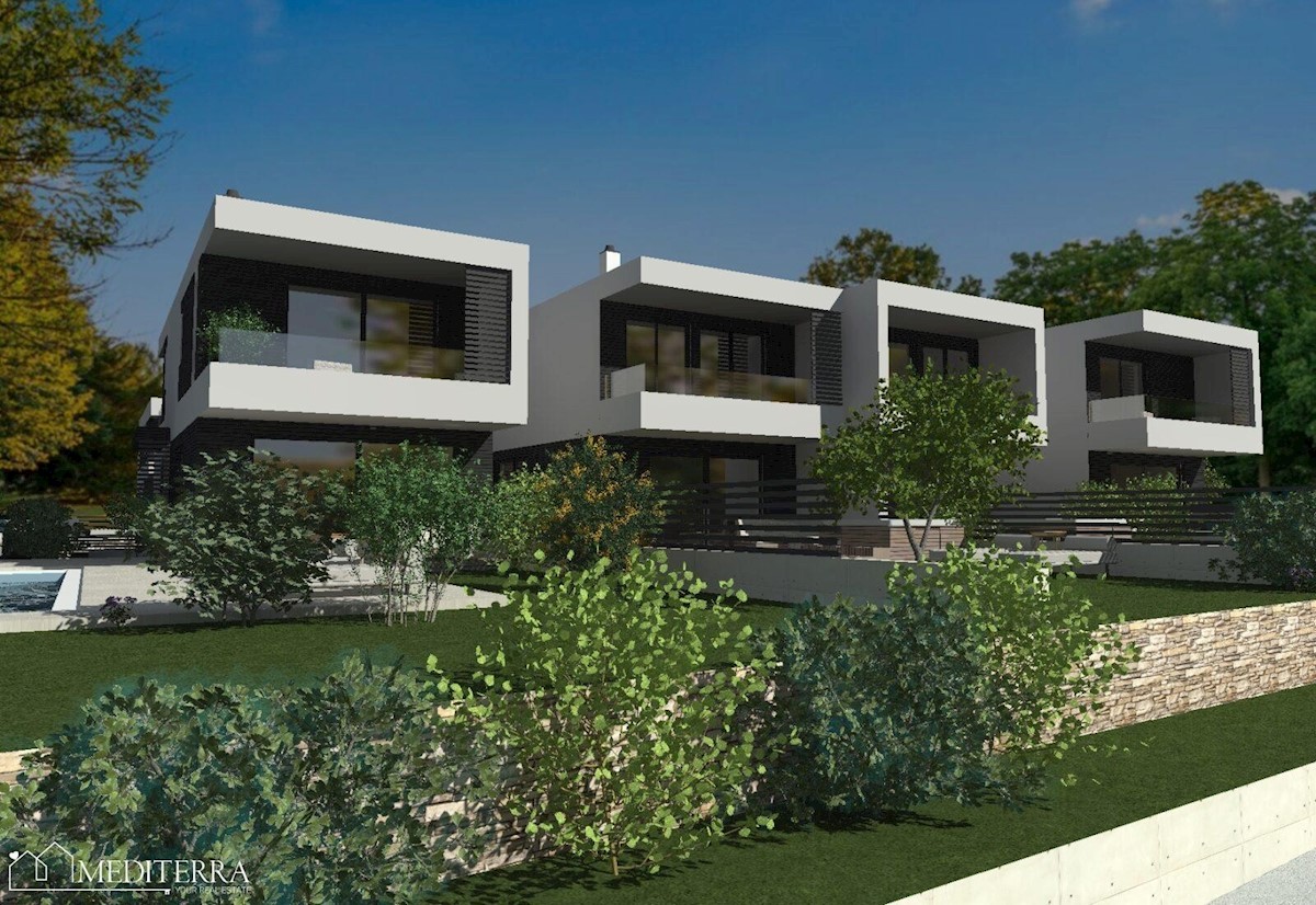 Contessa Residence 4., novogradnja z bazenom, Novigrad, Istra