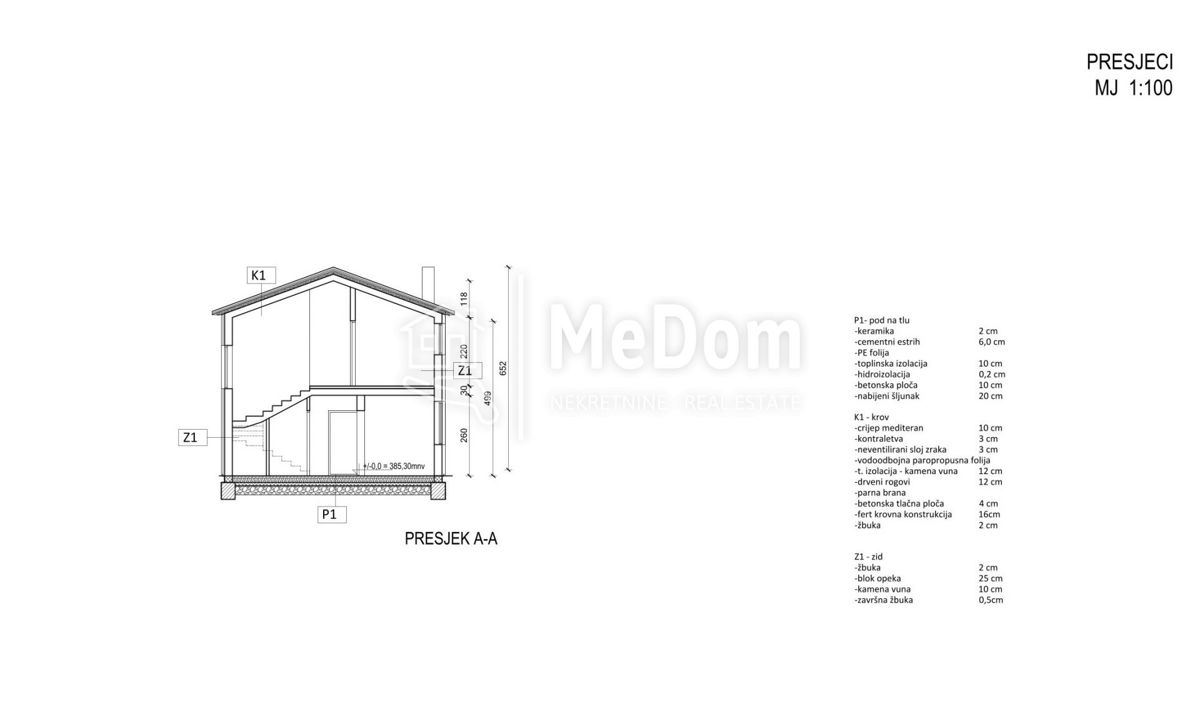 Hiša Žminj, 160m2