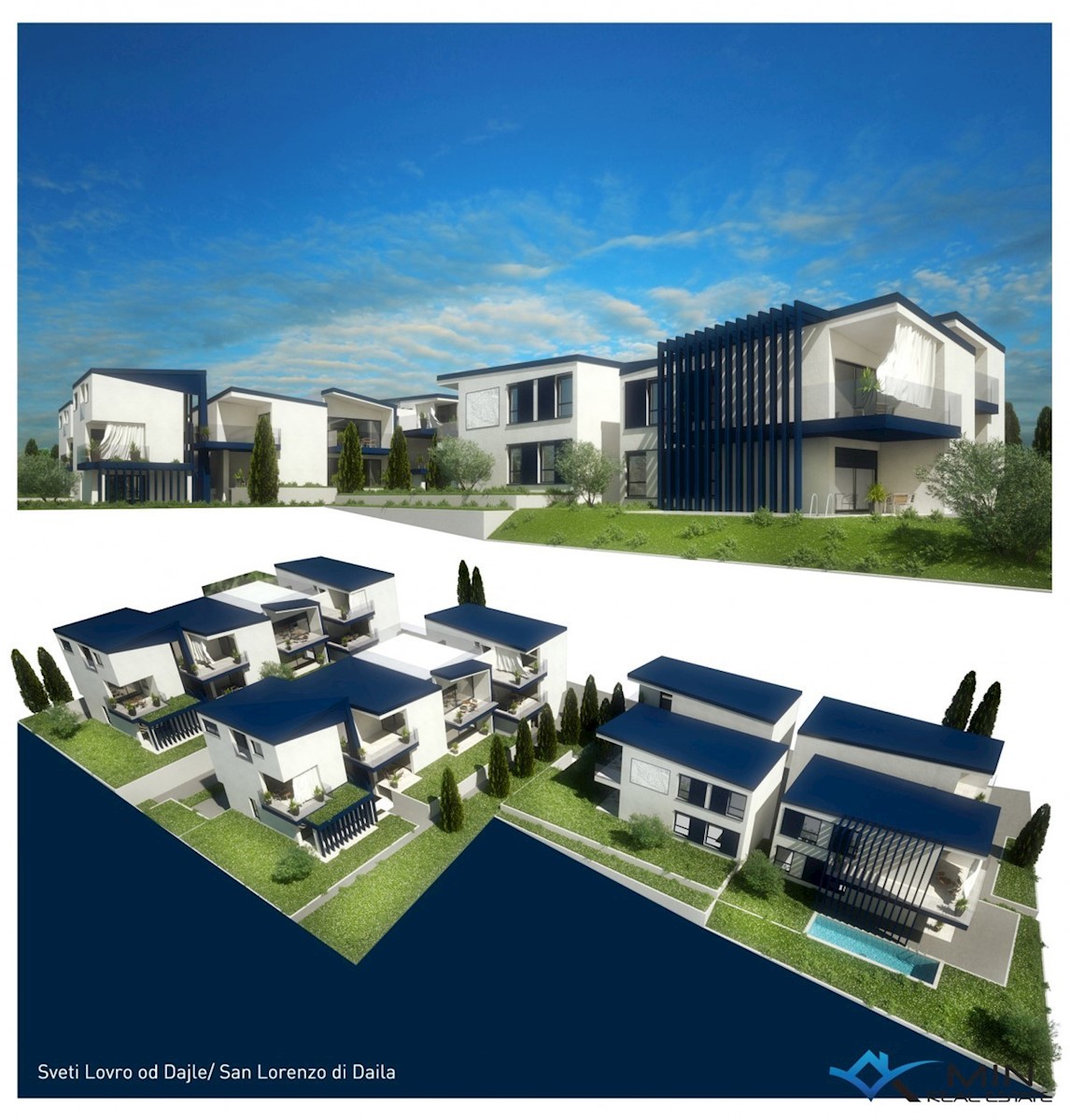 Apartma 350 m od morja v Lovrečici (F2)