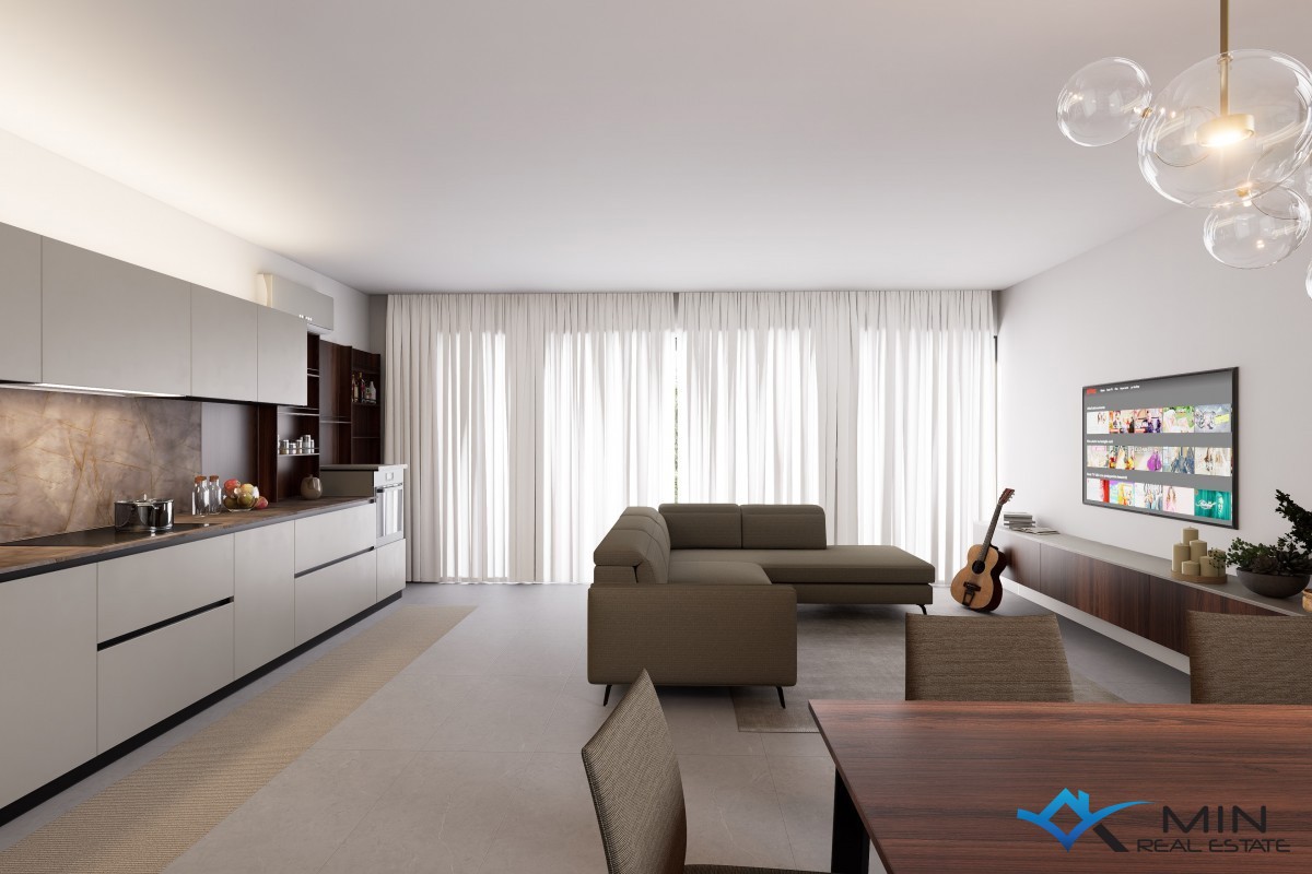 Luksuzno stanovanje z velikim vrtom v Novigradu (bA1)