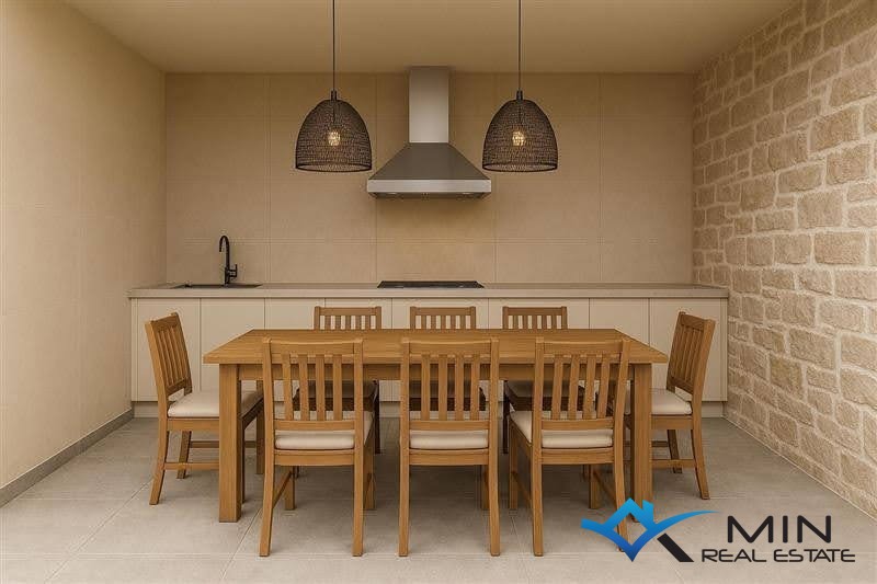 Dvojček hiše z bazenom v bližini Novigrada