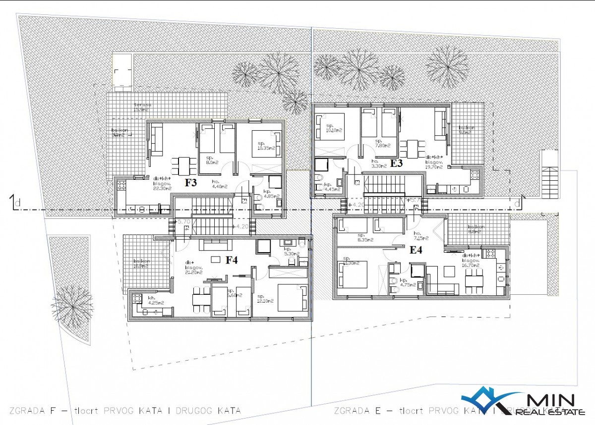 Novozgrajen apartma blizu morja - Lovrečica (F4)