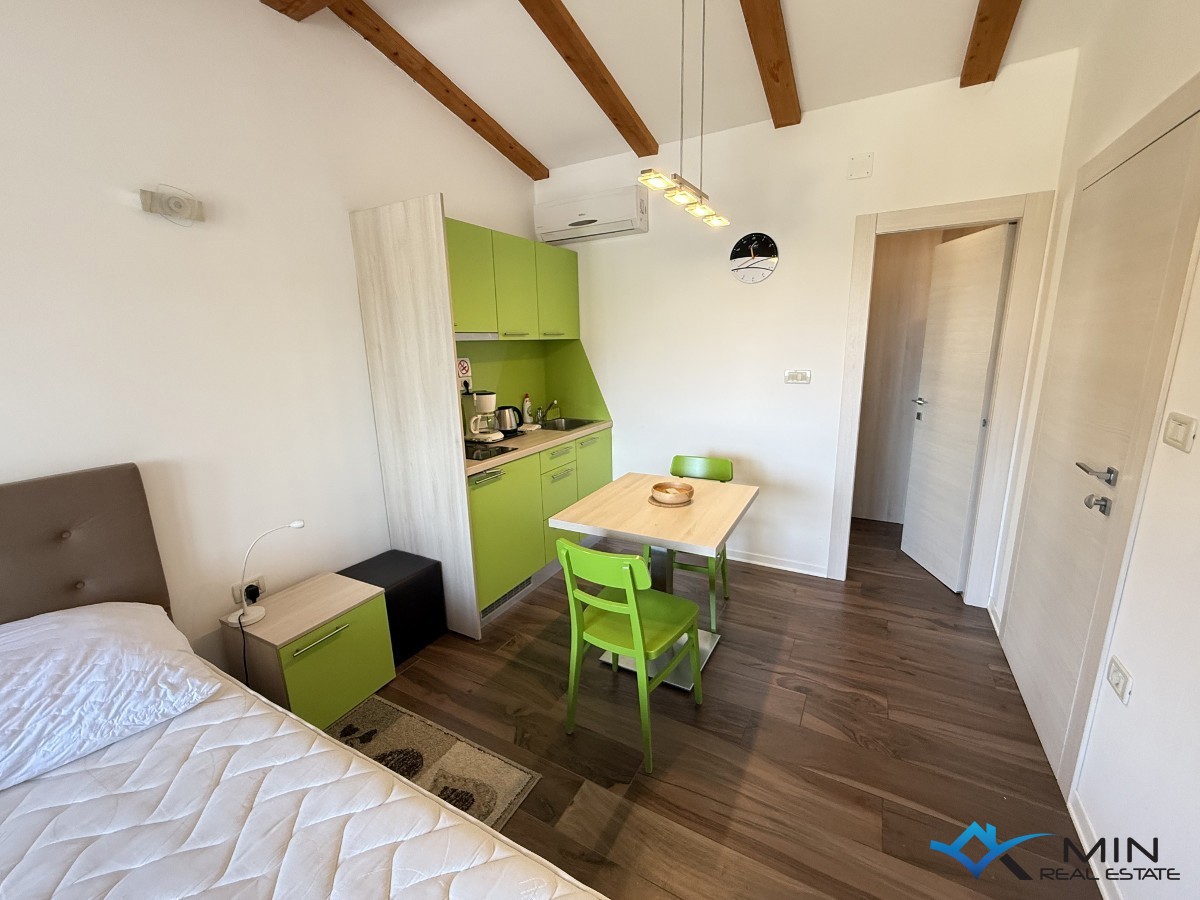 Hiša s 3 apartmaji in vrtom v centru Novigrada
