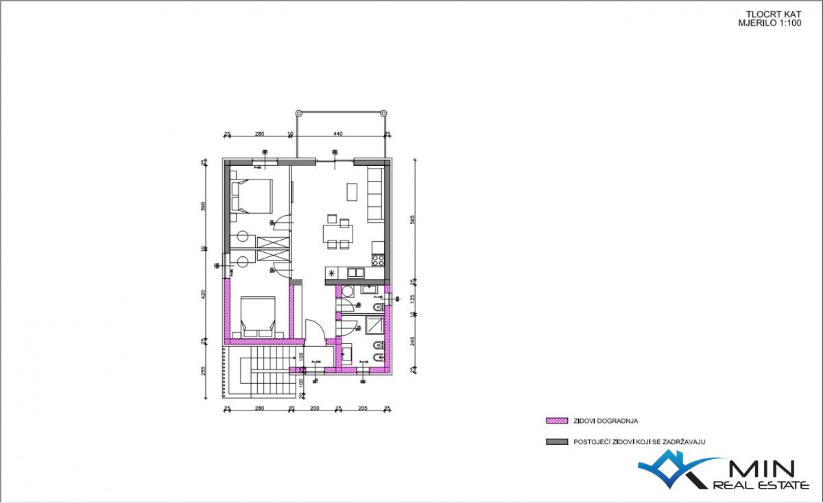 Hiša z 2 apartmajema v bližini morja - Novigrad