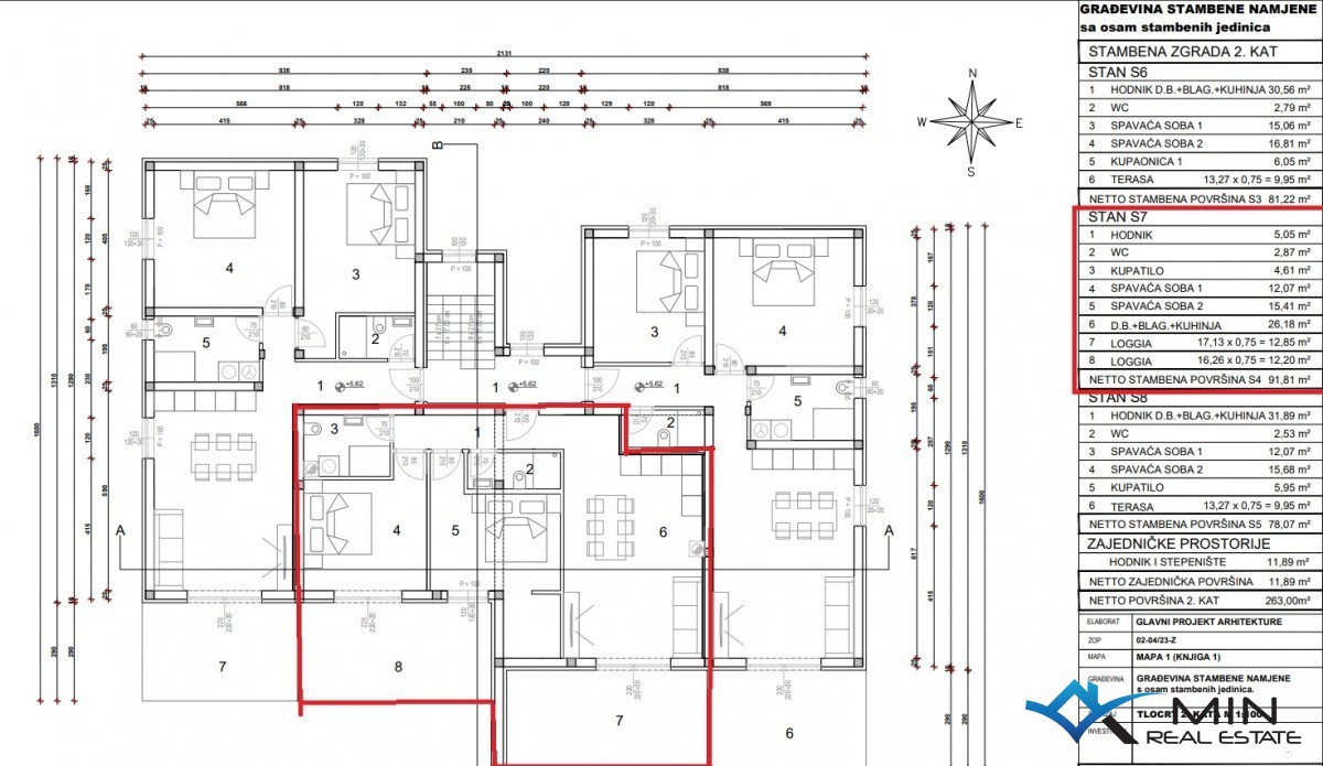 Apartma s čudovitim pogledom na morje - Novigrad (S7)