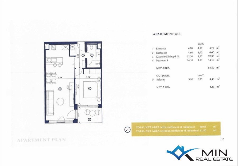 Apartma v luksuznem naselju Petram pri Umagu