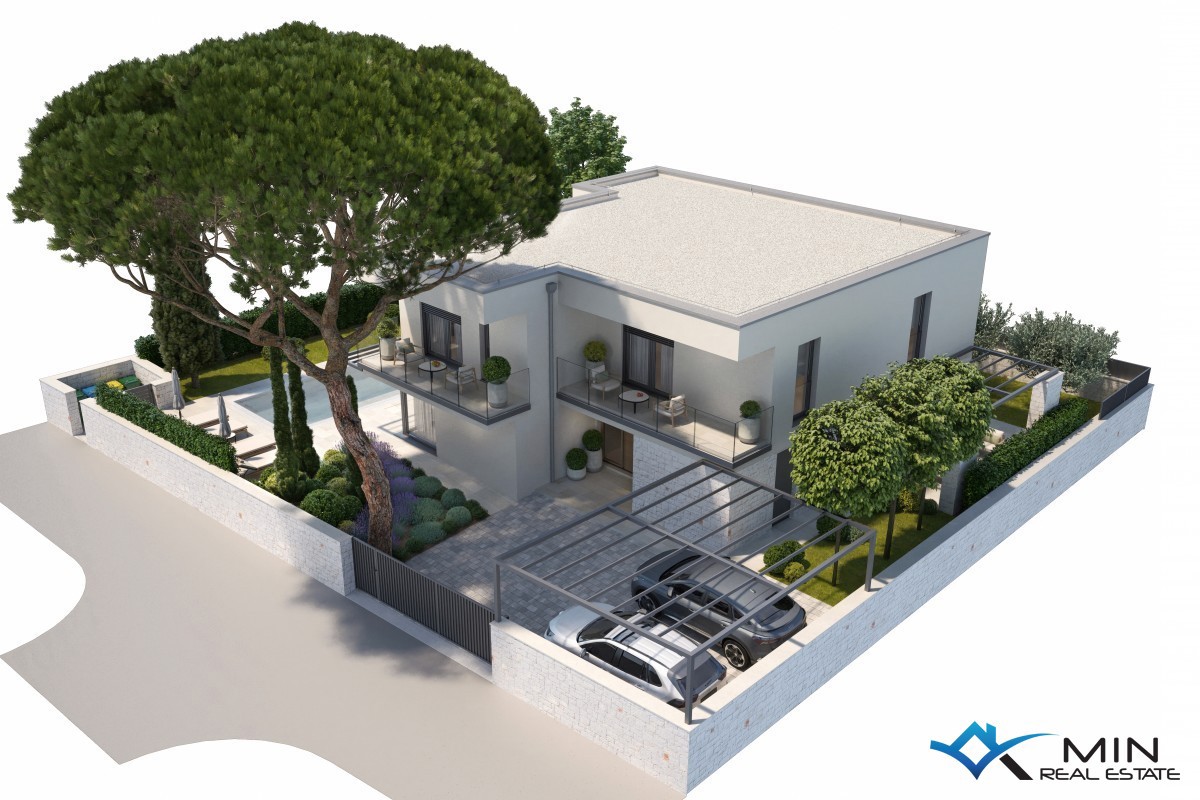 Luksuzna vila z bazenom 250 m od morja v Novigradu