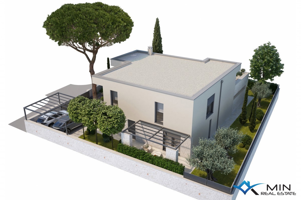 Luksuzna vila z bazenom 250 m od morja v Novigradu