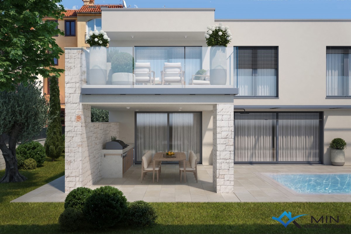 Luksuzna vila z bazenom 250 m od morja v Novigradu