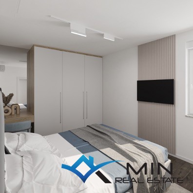 Apartma z vrtom, 1. vrsta do morja v Novigradu