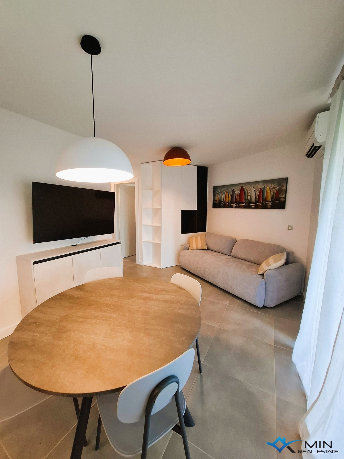 Apartma z vrtom, 1. vrsta do morja v Novigradu