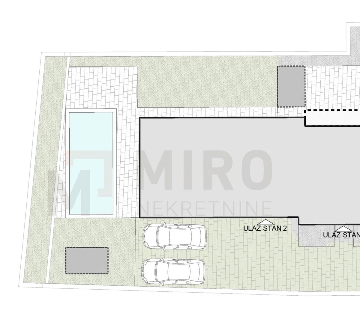 Malinska, nova polpritlična hiša z bazenom, NAPRODAJ!