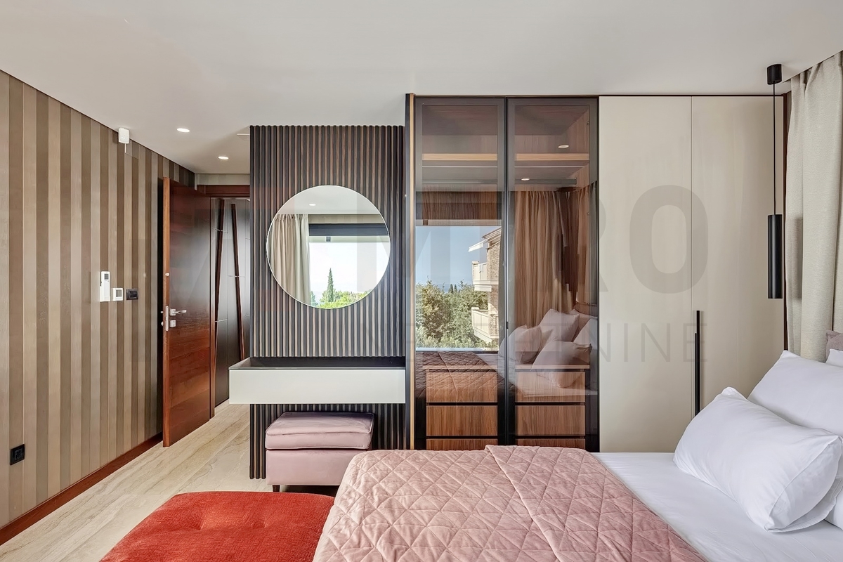 Malinska, atraktiven apartma z bazenom in pogledom na morje!