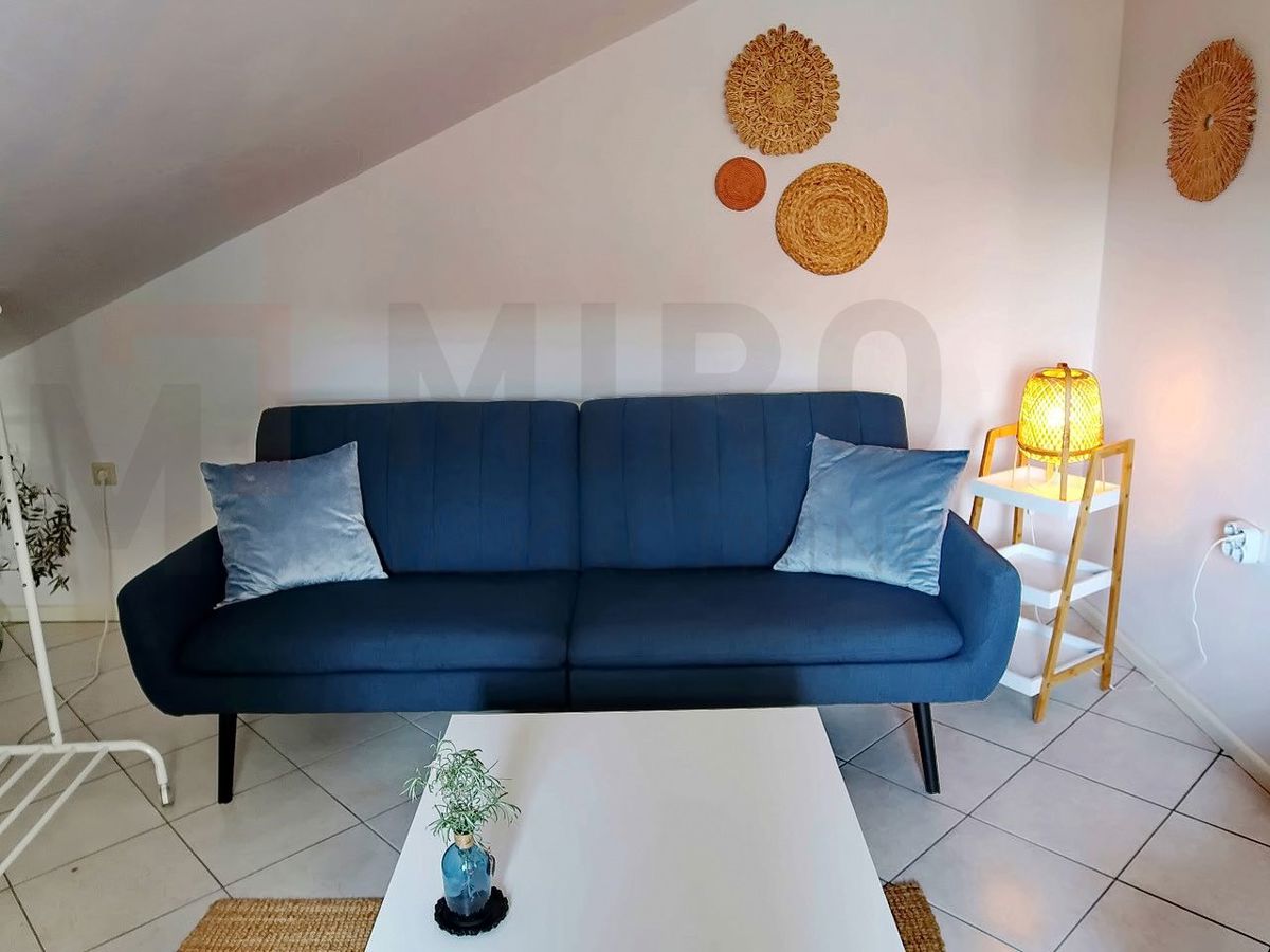Malinska, opremljen apartma v mansardi s prekrasnim pogledom na morje, PRODAJA!
