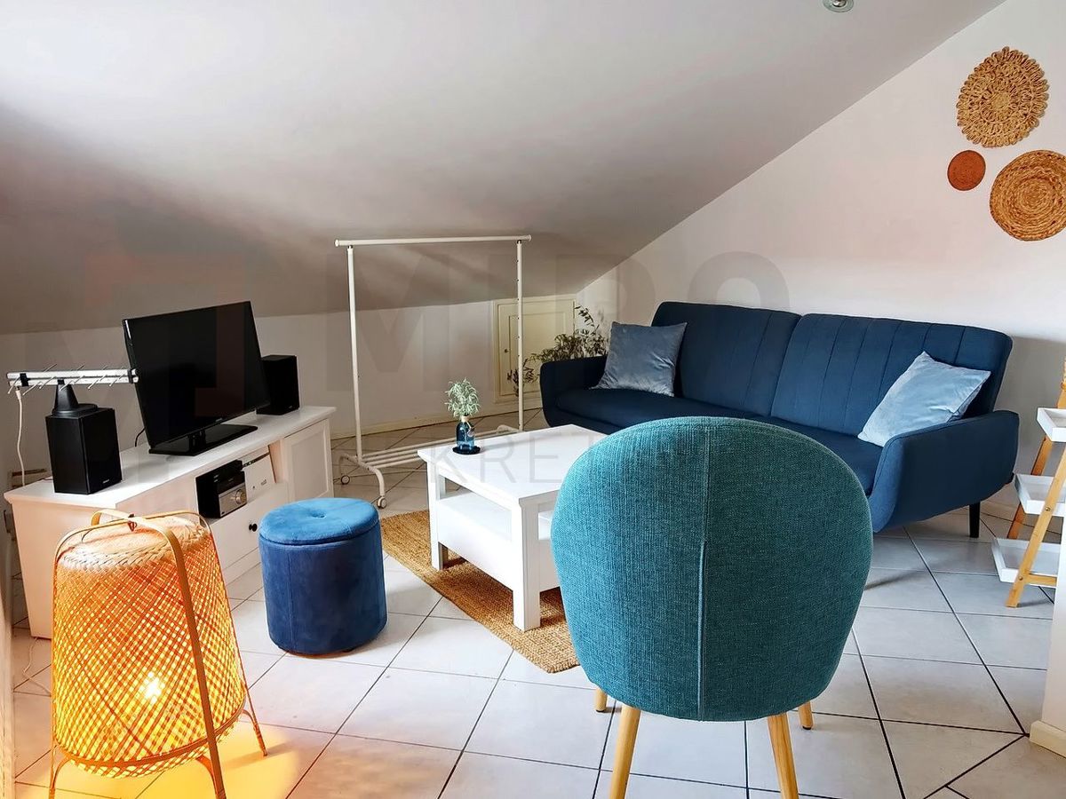 Malinska, opremljen apartma v mansardi s prekrasnim pogledom na morje, PRODAJA!