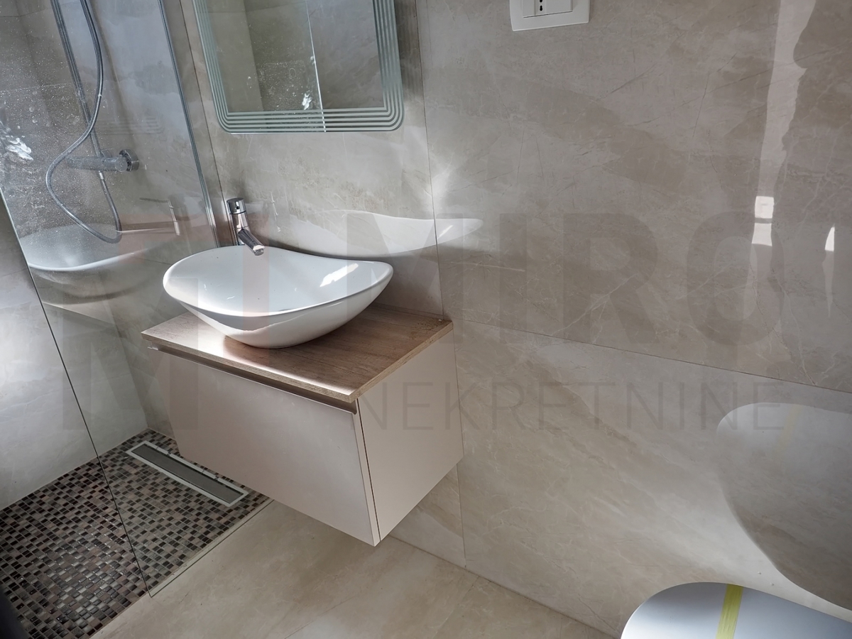 Malinska, nov apartma v 1. nadstropju s pogledom na morje, PRODAJA!