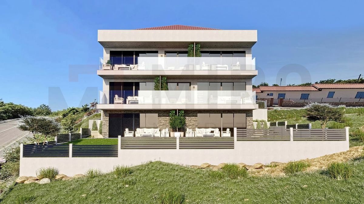 Vrbnik, dva apartmaja v gradnji s pogledom na morje, NAPRODAJ!
