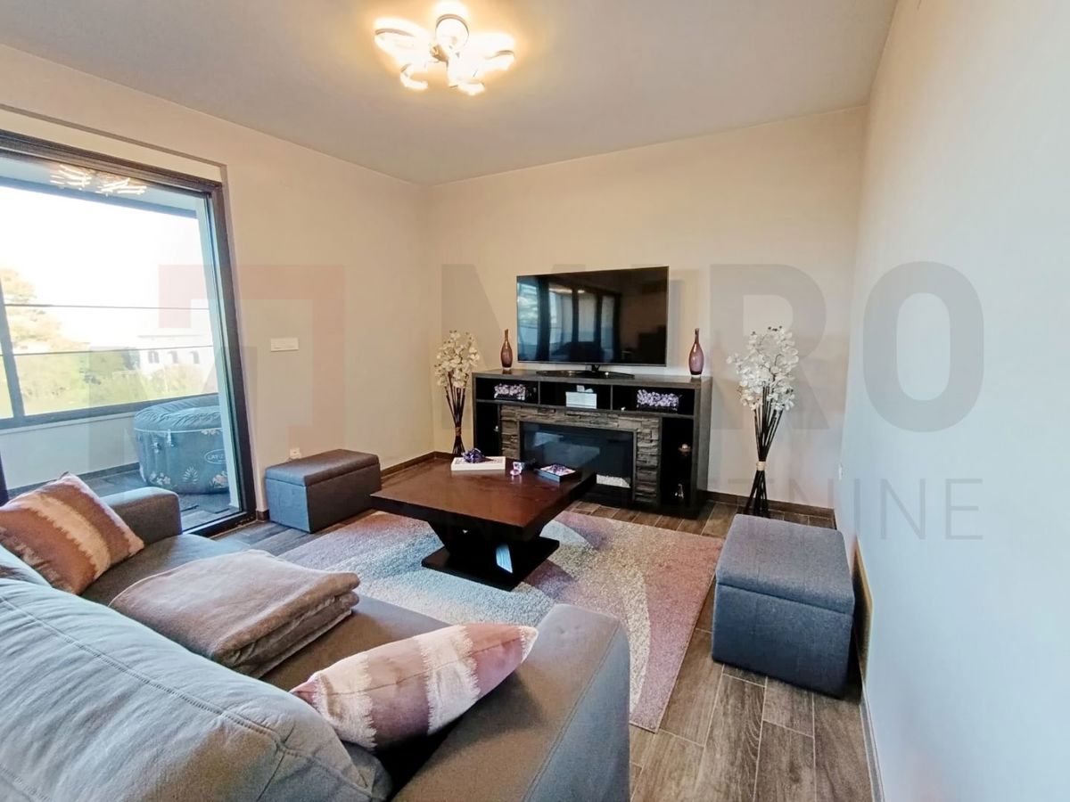 Malinska, opremljeno dvosobno stanovanje z razgledom!