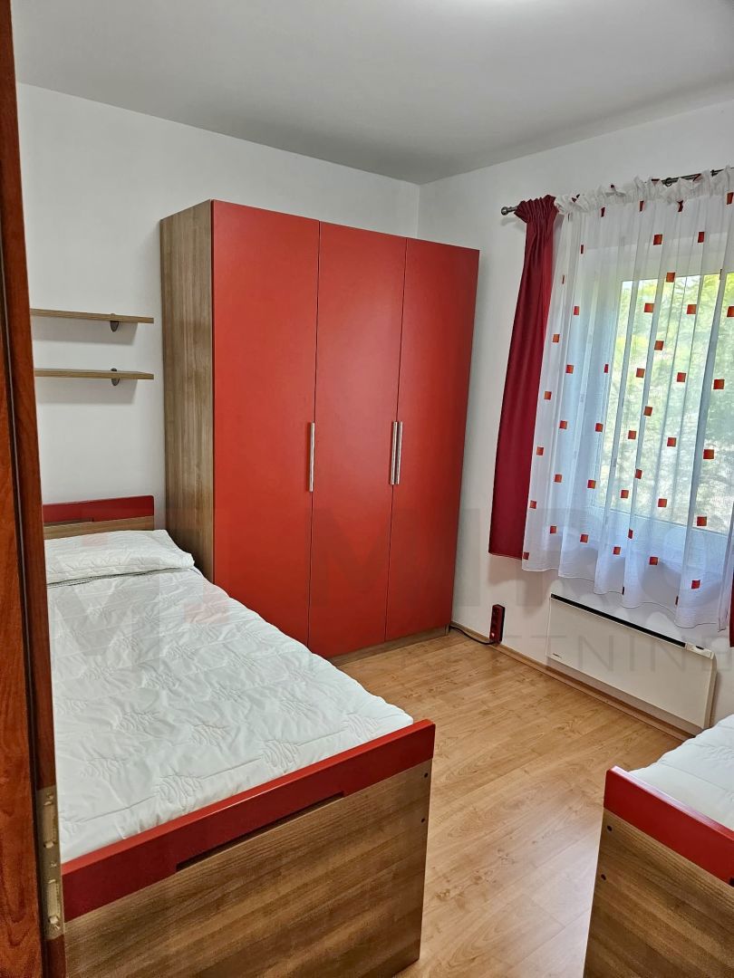 Malinska, opremljen dvosobni apartma z odprtim pogledom na morje