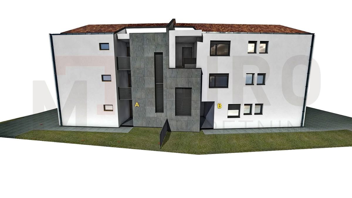 Šilo, novo stanovanje v prvem nadstropju s pogledom na morje, PRODAJA!